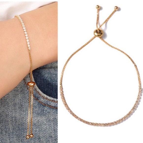 NEW Rhinestone Slider Bracelets - Picture 3 of 5